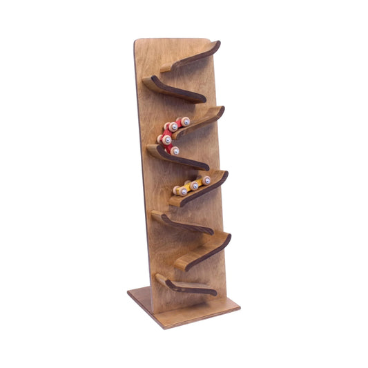 Large Wooden Train Car Roller Track, Amish-Made, Non-Toxic Finish - BIG FRENCHIES
