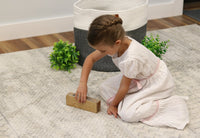 Amish-Made Wooden Marble Brain Teaser Toy, Perfect for Coffee Table - BIG FRENCHIES