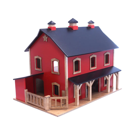 Large Pennsylvania Bank Barn Toy, Hand-Crafted in Lancaster County, PA - BIG FRENCHIES