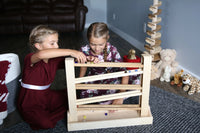 Amish-Made Heirloom Marble Roller Wooden Toy - Child-Safe Finish - BIG FRENCHIES