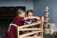 Wooden Marble Roller Racetrack Toy - Child-Safe Finish - BIG FRENCHIES