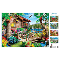 Memory Lane - Cabin Crossing 300 Piece EZ Grip Puzzle | Masterpieces Puzzles - BIG FRENCHIES