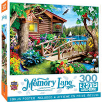 Memory Lane - Cabin Crossing 300 Piece EZ Grip Puzzle | Masterpieces Puzzles - BIG FRENCHIES