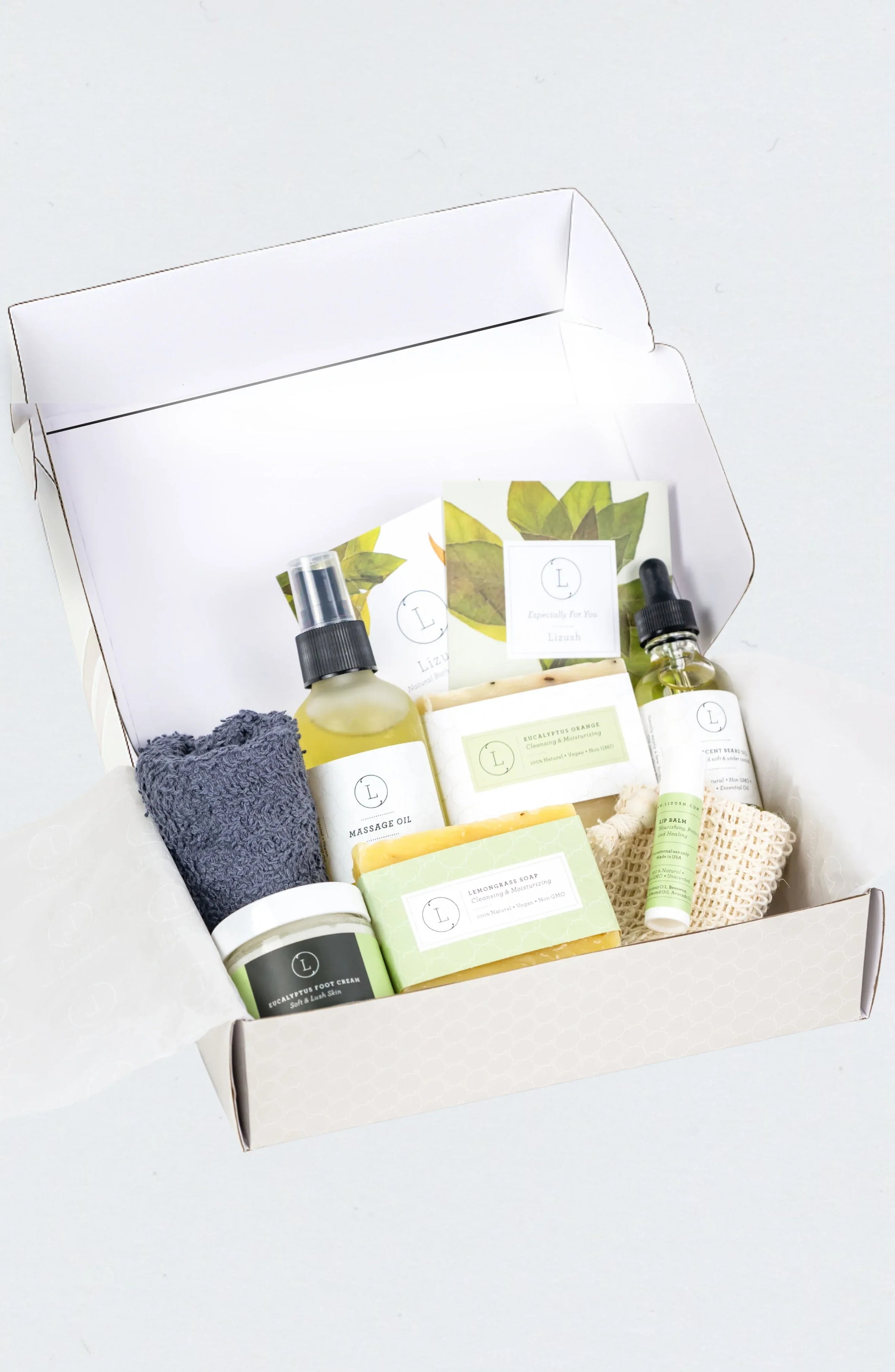 Father's Day Gift -Fresh earthy Natural skincare set, Eucalyptus Men Grooming kit - BIG FRENCHIES