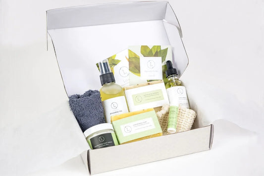 Father's Day Gift -Fresh earthy Natural skincare set, Eucalyptus Men Grooming kit - BIG FRENCHIES