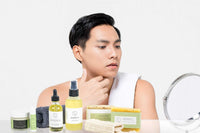 Father's Day Gift -Fresh earthy Natural skincare set, Eucalyptus Men Grooming kit - BIG FRENCHIES