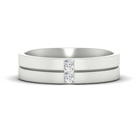 Mens 2 Stone Band