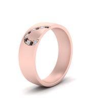 Mens Anniversary Band With Diamonds