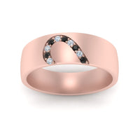 Mens Anniversary Band With Diamonds
