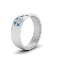 Mens Anniversary Band With Diamonds