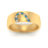 Mens Anniversary Band With Diamonds