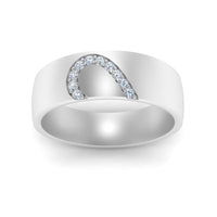 Mens Anniversary Band With Diamonds