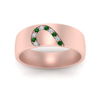 Mens Anniversary Band With Diamonds