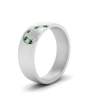 Mens Anniversary Band With Diamonds