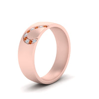 Mens Anniversary Band With Diamonds