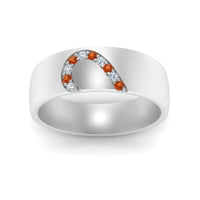 Mens Anniversary Band With Diamonds