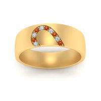 Mens Anniversary Band With Diamonds