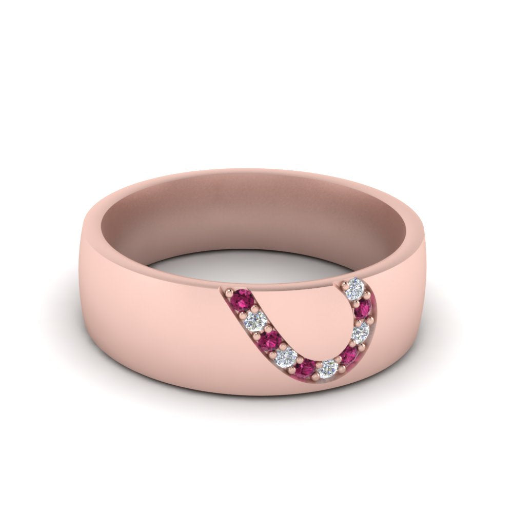 Mens Anniversary Band With Diamonds