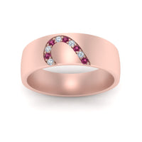 Mens Anniversary Band With Diamonds