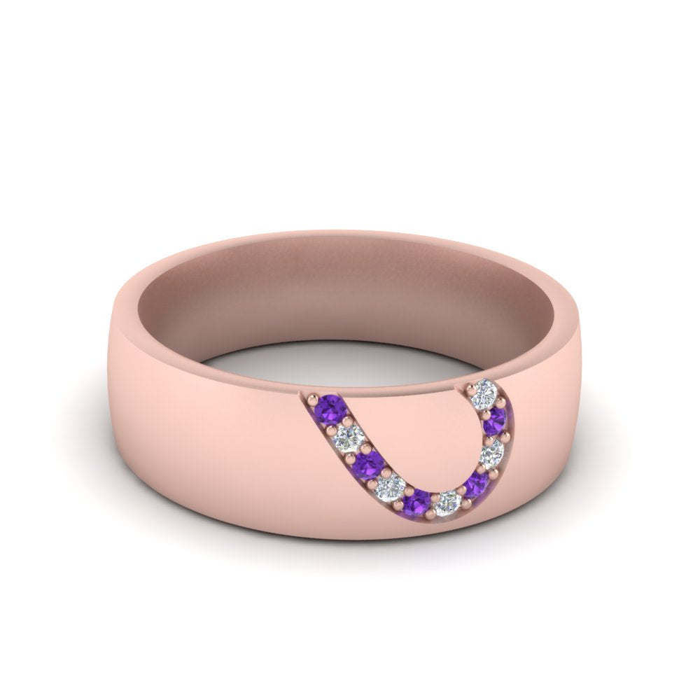 Mens Anniversary Band With Diamonds
