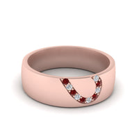 Mens Anniversary Band With Diamonds
