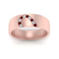 Mens Anniversary Band With Diamonds
