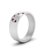Mens Anniversary Band With Diamonds