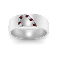 Mens Anniversary Band With Diamonds