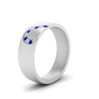 Mens Anniversary Band With Diamonds