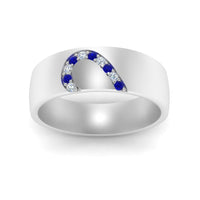 Mens Anniversary Band With Diamonds