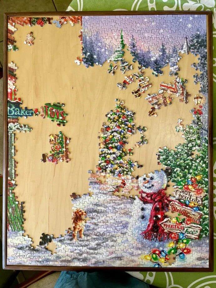 Merry Main Street 1000 Piece Jigsaw Puzzle by Springbok Puzzles - BIG FRENCHIES