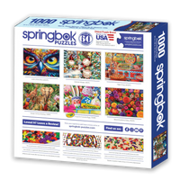 Merry Town Square 1000 Piece Jigsaw Puzzle | Springbok Puzzles - BIG FRENCHIES