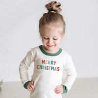pajamas | merry christmas green - BIG FRENCHIES