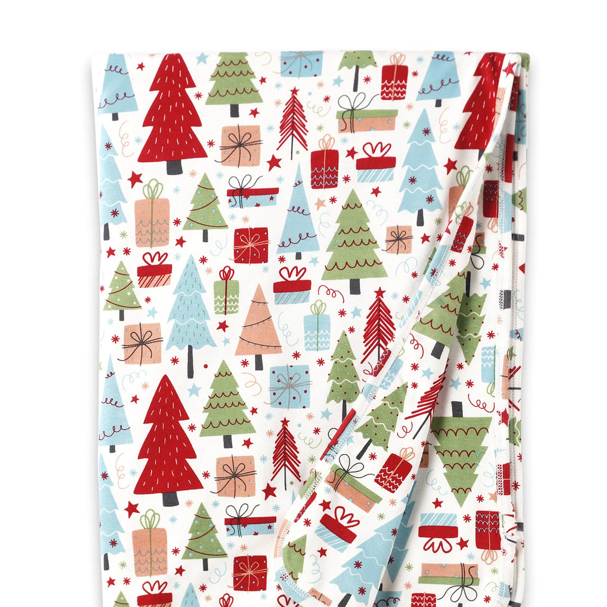 Christmas Merry Baby Bamboo Soft Stroller Blanket - BIG FRENCHIES