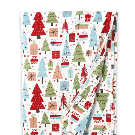 Christmas Merry Baby Bamboo Soft Stroller Blanket - BIG FRENCHIES
