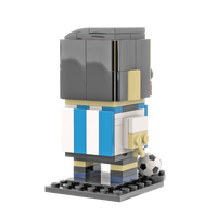 Messi Brick Building Set - Custom Set - Made Using LEGO® Parts
