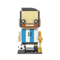 Messi Brick Building Set - Custom Set - Made Using LEGO® Parts
