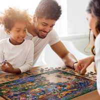 Mickey & Friends Painting in Paris 500 Piece Jigsaw Puzzle by Dowdle and Disney - BIG FRENCHIES