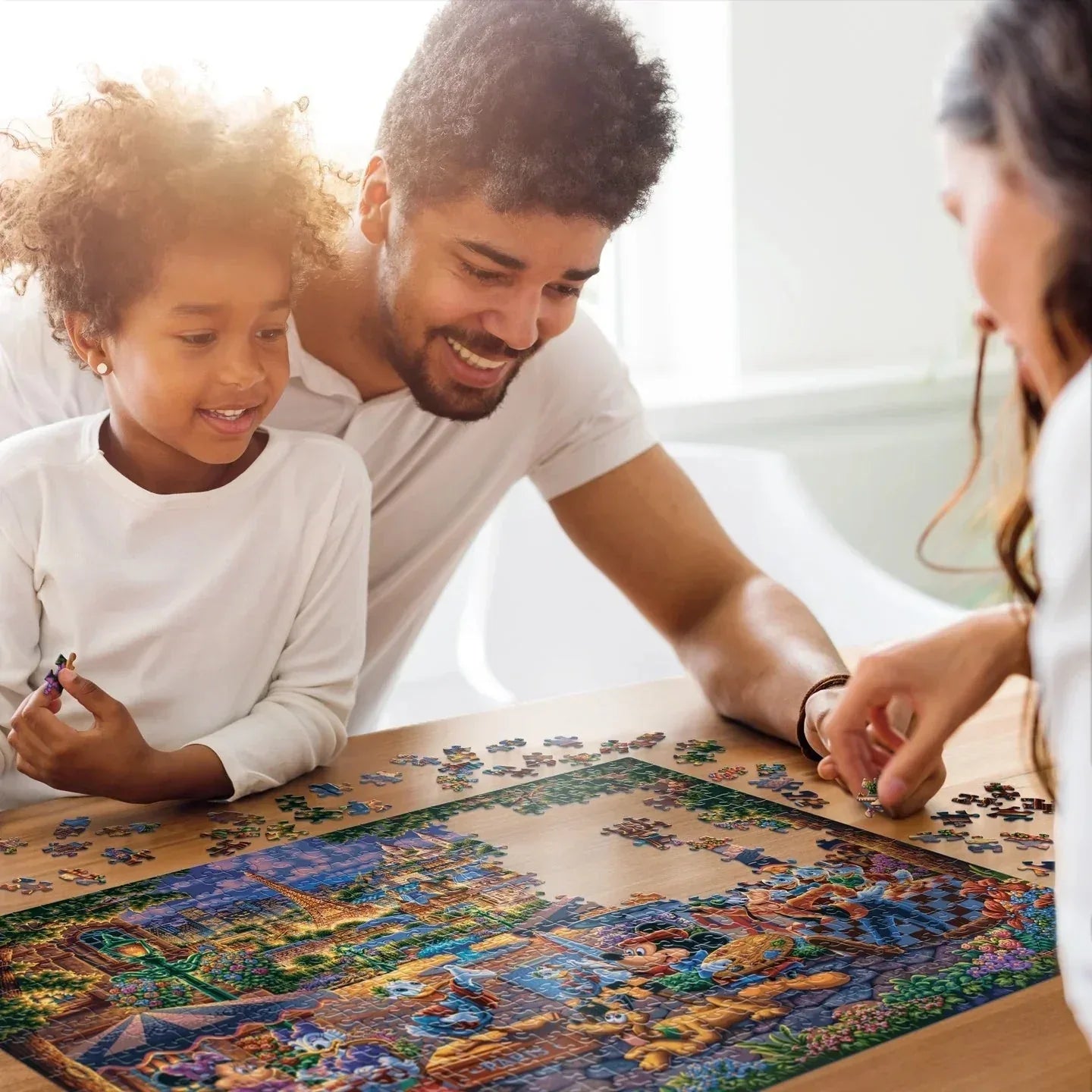Mickey & Friends Painting in Paris 500 Piece Jigsaw Puzzle by Dowdle and Disney - BIG FRENCHIES
