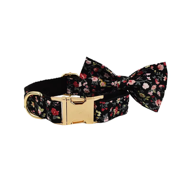 Personalized Midnight Blossom Floral Classic Set