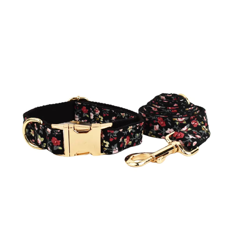 Personalized Midnight Blossom Floral Classic Set