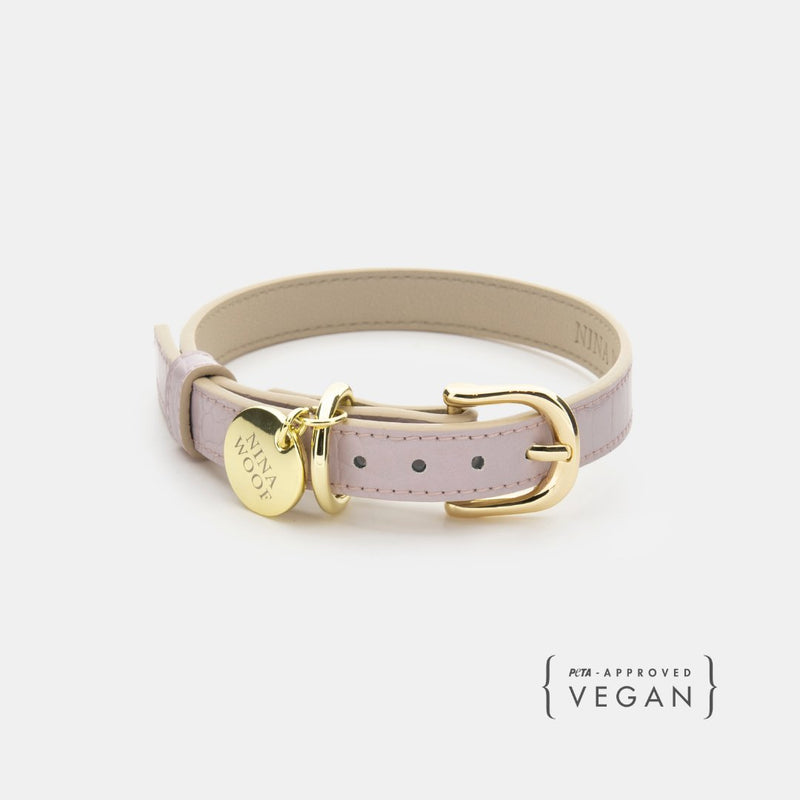 Collar - Vegan Leather - Milan-Pet Collars & Harnesses-BIG FRENCHIES-Nina Woof