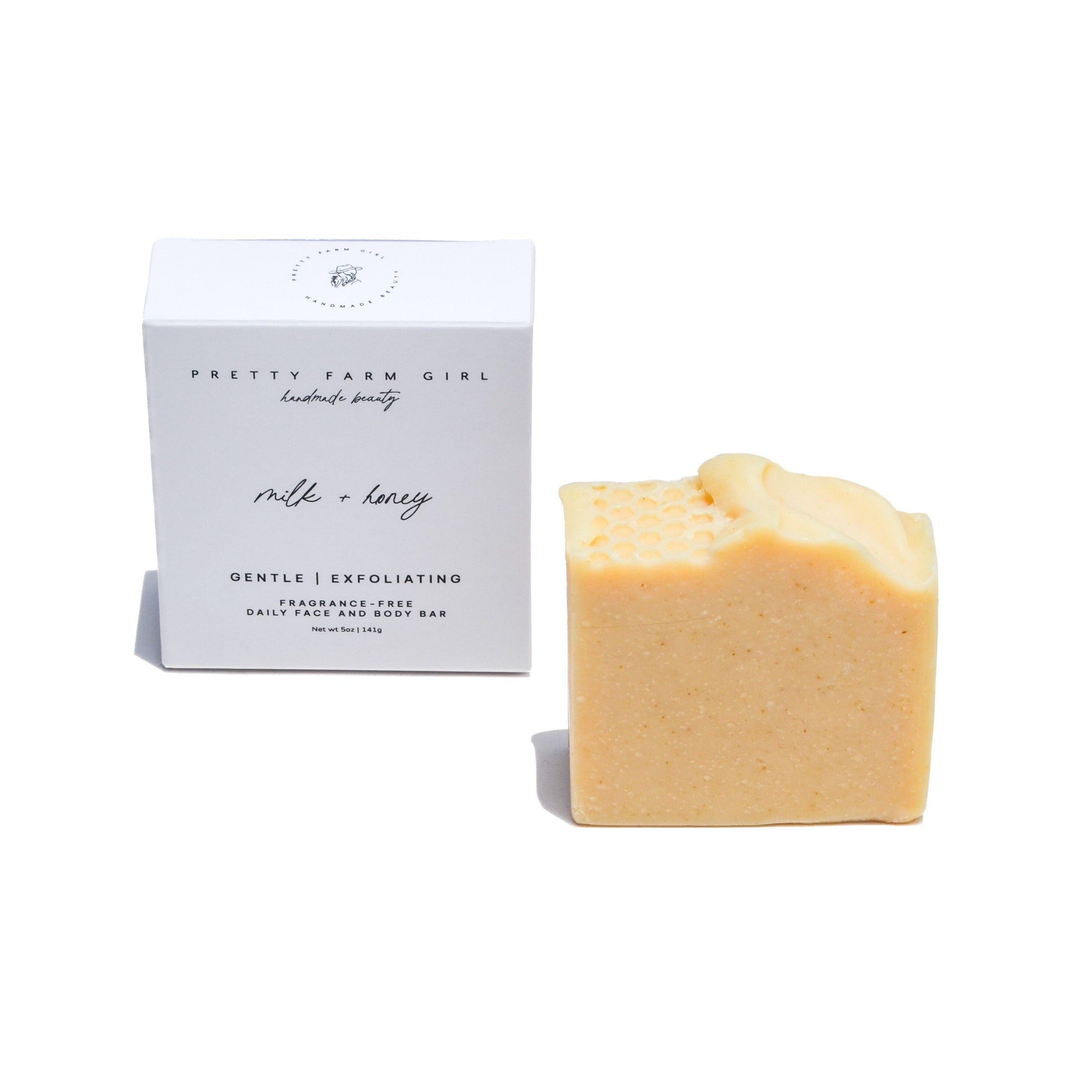 Milk + Honey Fragrance Free Handmade Tallow and Goat Milk Soap Bar - BIG FRENCHIES