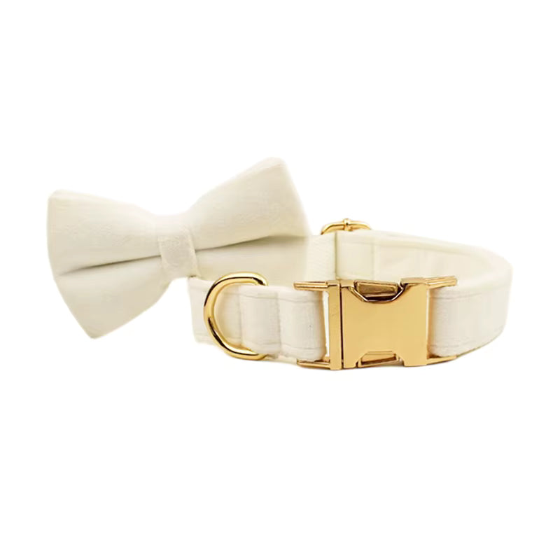 Personalized Milky White Velvet Classic Set