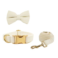 Personalized Milky White Velvet Classic Set