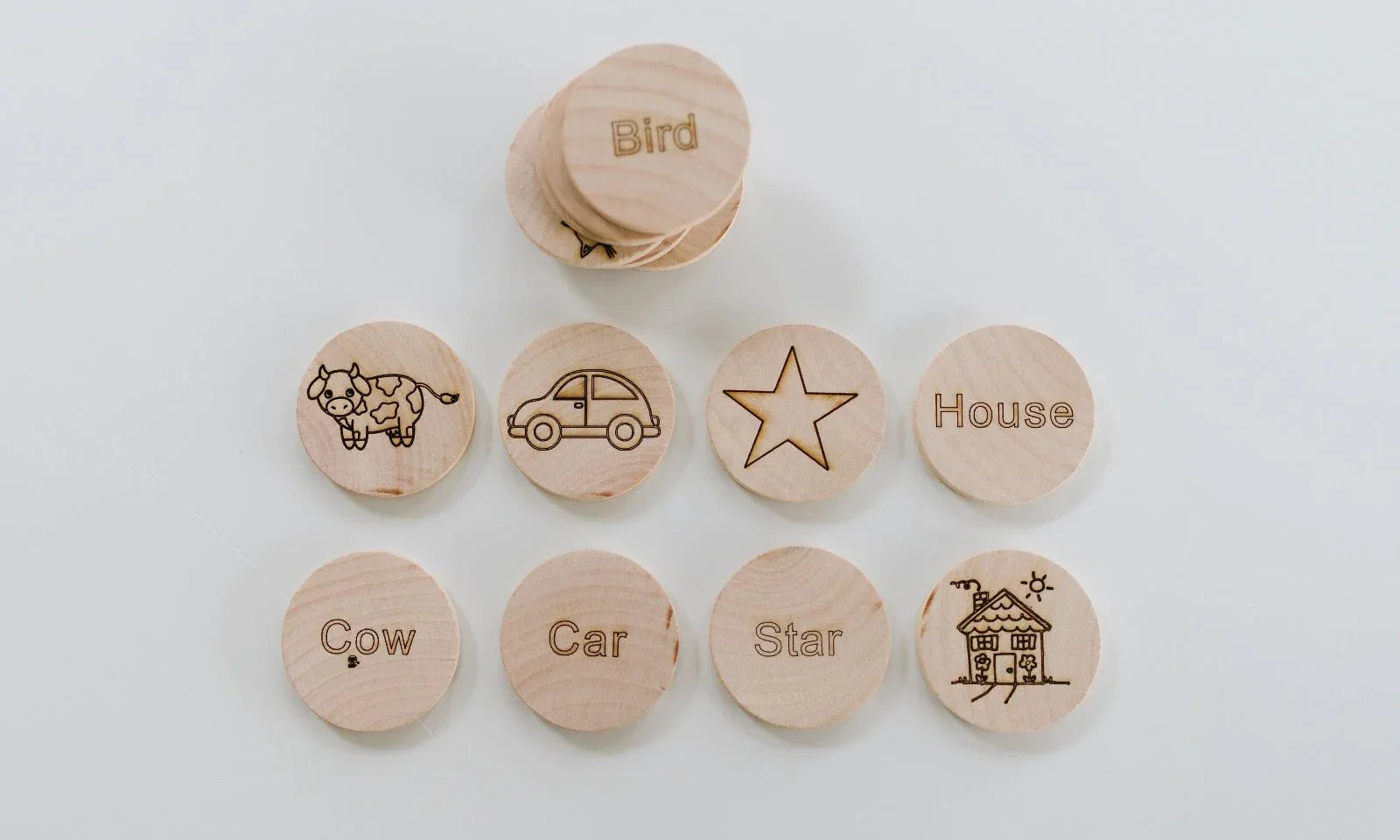Mini Sight Words Matching Tiles - BIG FRENCHIES