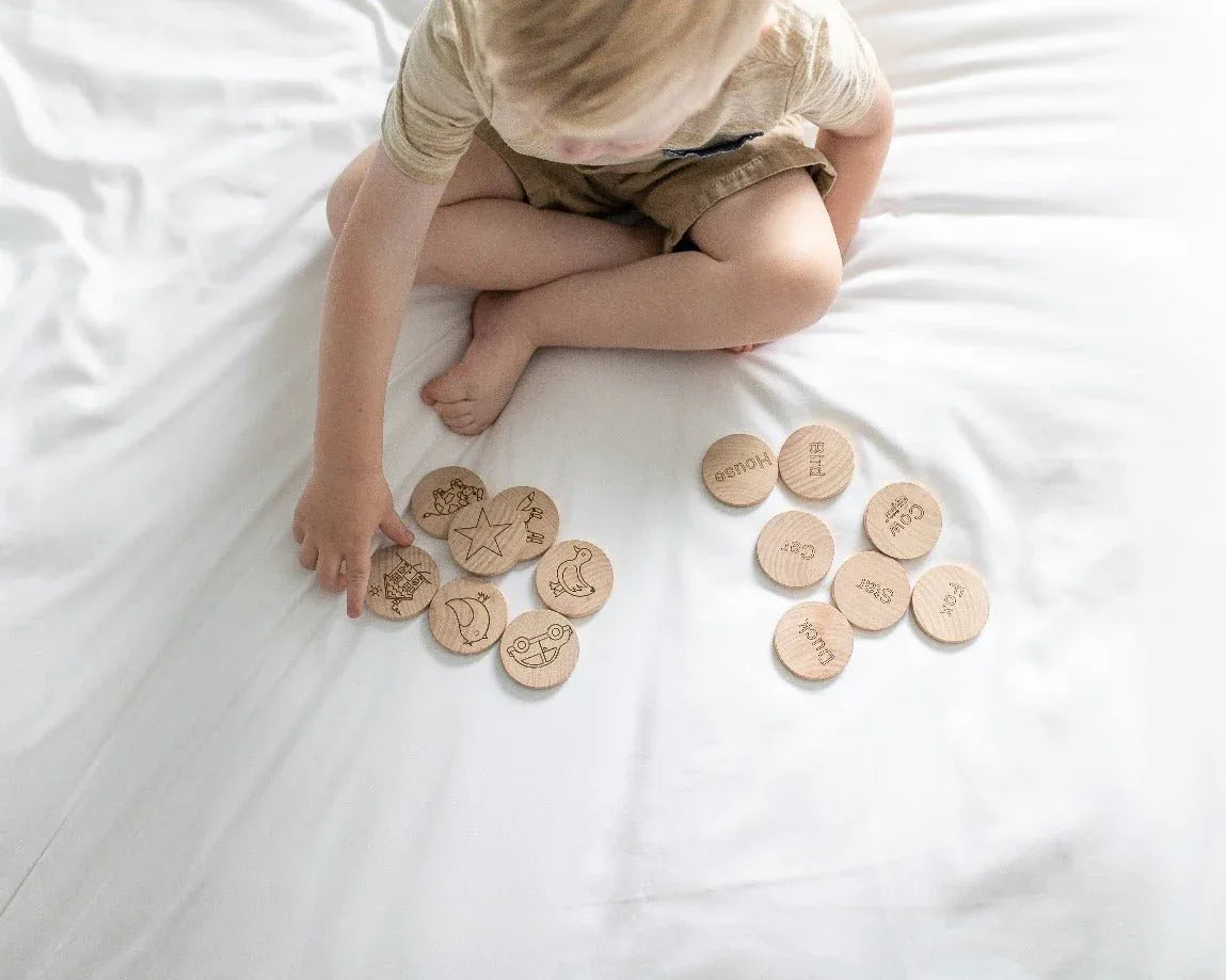 Mini Sight Words Matching Tiles - BIG FRENCHIES
