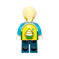 Pineapple Whip Lugfly Cosplay Mini Backpack - Minifig Scale - Custom Printed - Made Using LEGO® Parts