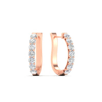 Modern Huggie Hoop Earrings