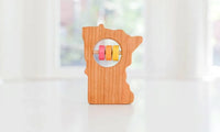 Minnesota Wooden Baby Rattle™ - BIG FRENCHIES